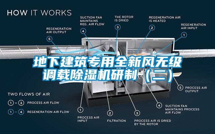 地下建筑專用全新風(fēng)無級(jí)調(diào)載除濕機(jī)研制（二）