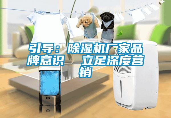 引導(dǎo)：除濕機(jī)廠家品牌意識  立足深度營銷