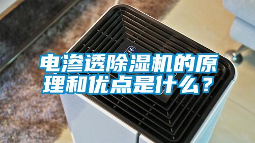 電滲透除濕機的原理和優(yōu)點是什么？