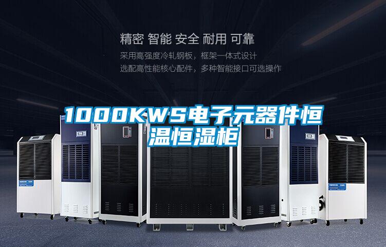 1000KWS電子元器件恒溫恒濕柜