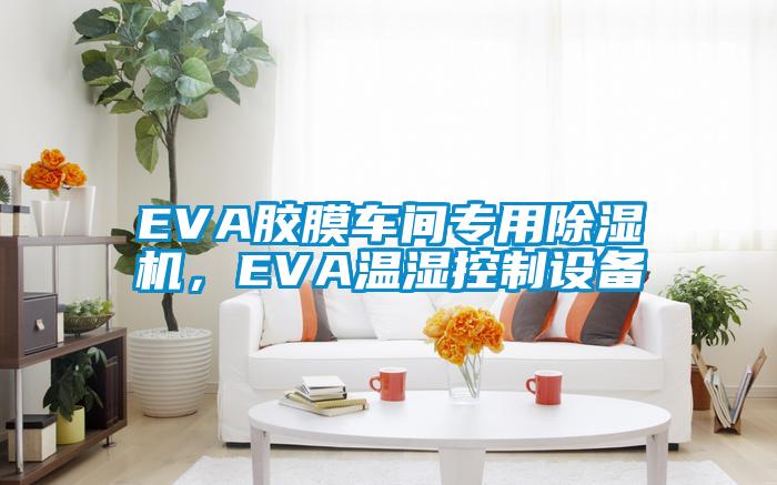 EVA膠膜車間專用除濕機，EVA溫濕控制設備