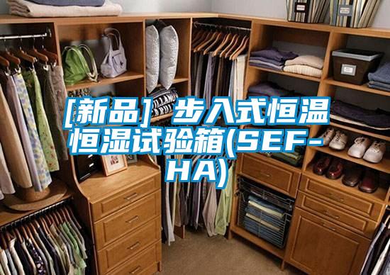 [新品] 步入式恒溫恒濕試驗箱(SEF-HA)