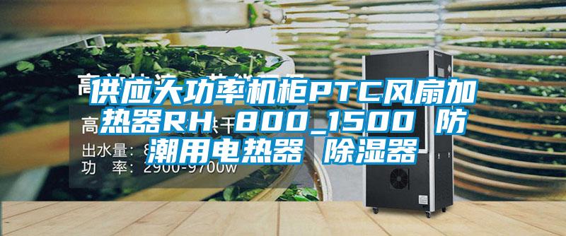 供應(yīng)大功率機(jī)柜PTC風(fēng)扇加熱器RH 800_1500 防潮用電熱器 除濕器