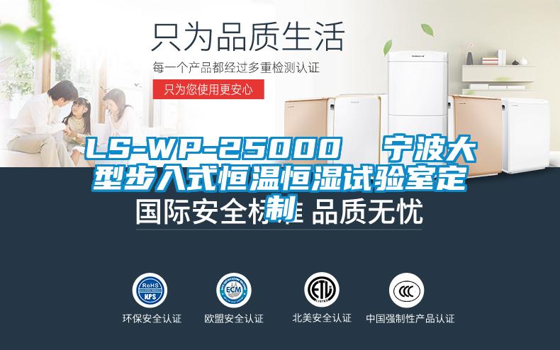 LS-WP-25000  寧波大型步入式恒溫恒濕試驗(yàn)室定制