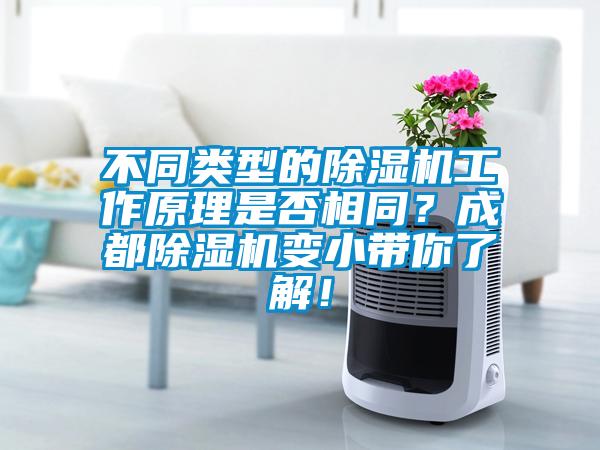 不同類型的除濕機(jī)工作原理是否相同？成都除濕機(jī)變小帶你了解！