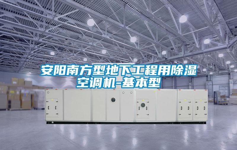 安陽南方型地下工程用除濕空調機-基本型