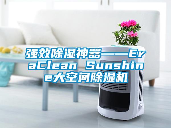 強效除濕神器――EraClean Sunshine大空間除濕機