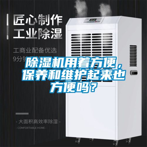 除濕機(jī)用著方便，保養(yǎng)和維護(hù)起來(lái)也方便嗎？