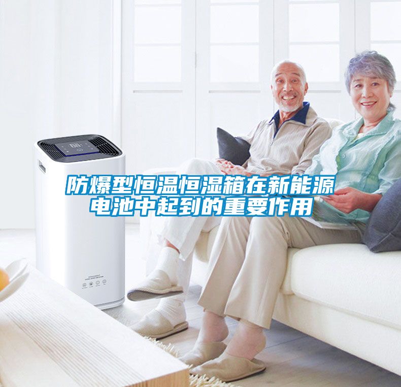 防爆型恒溫恒濕箱在新能源電池中起到的重要作用