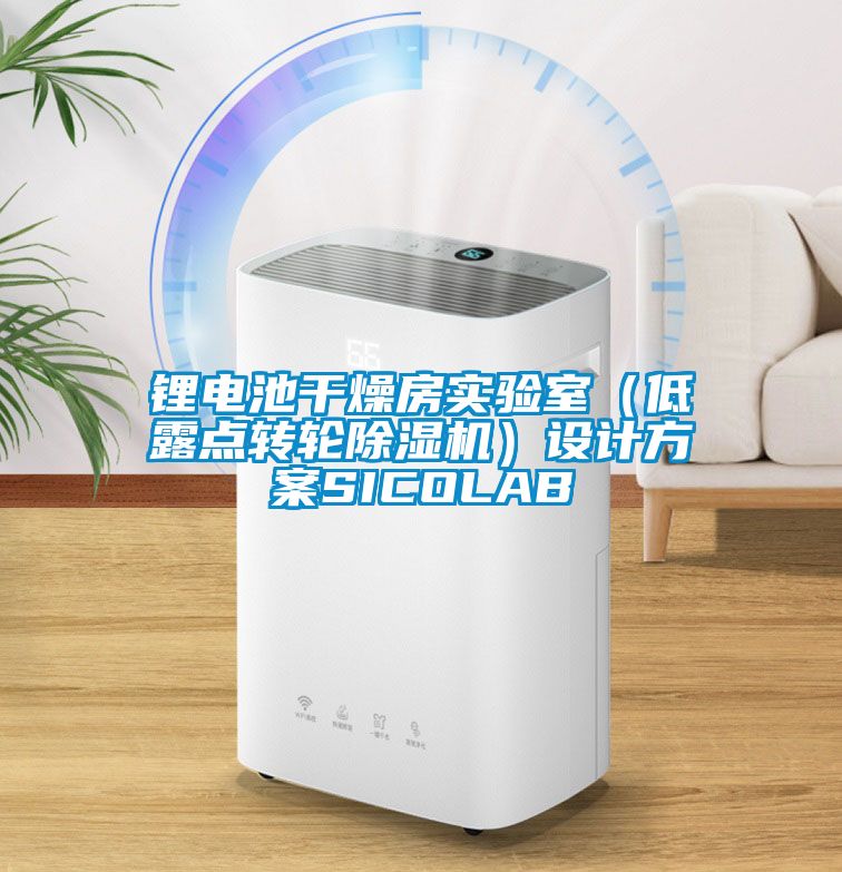 鋰電池干燥房實驗室（低露點轉(zhuǎn)輪除濕機）設(shè)計方案SICOLAB